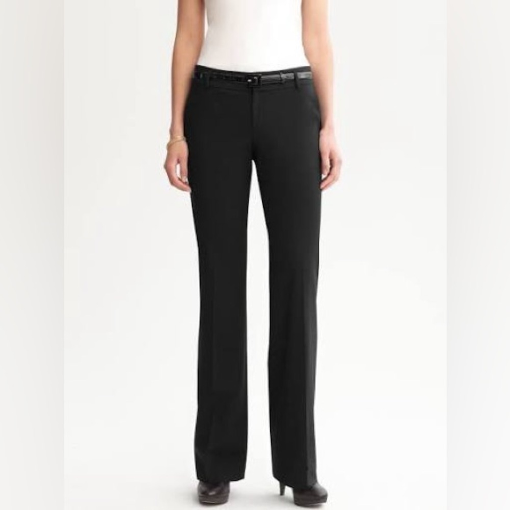 Banana Republic Women’s Black Lightweight Wool Pants